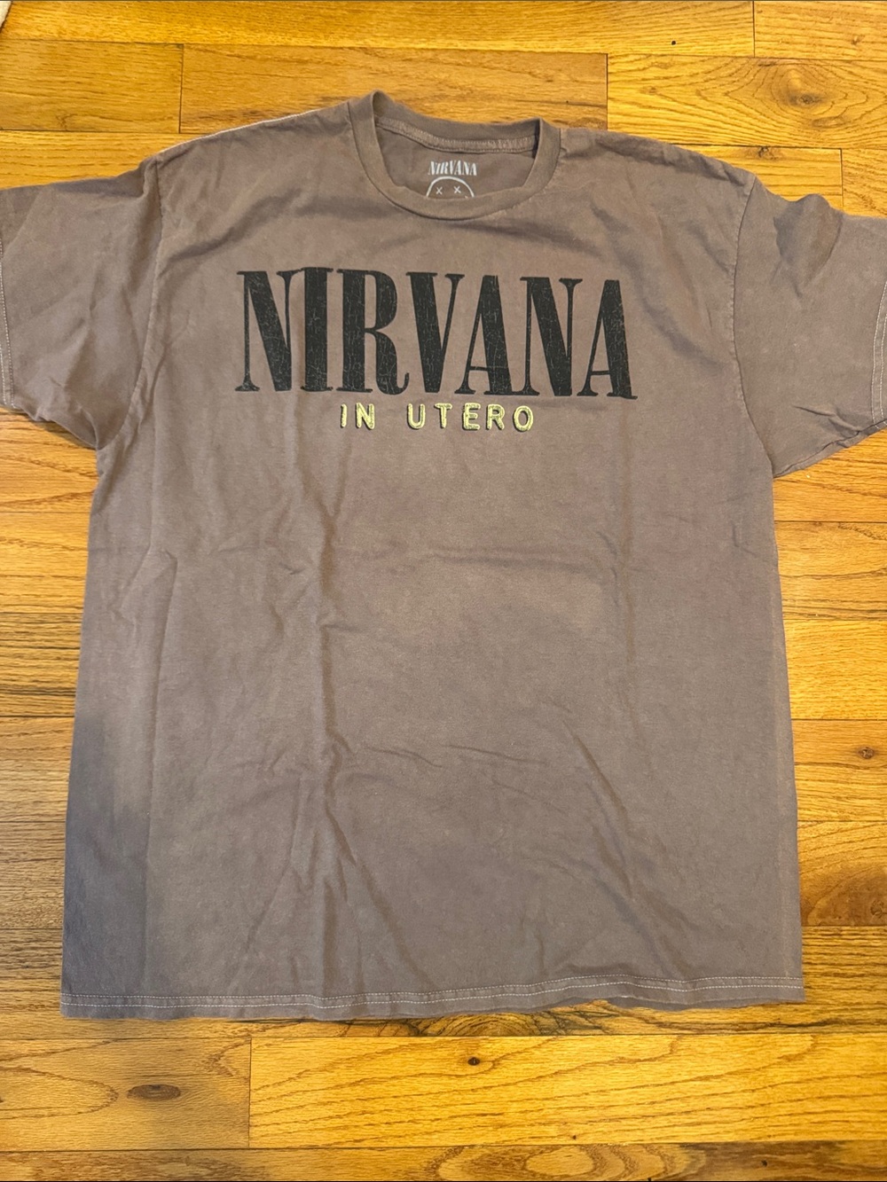 Nirvana graphic tee, size XL never worn